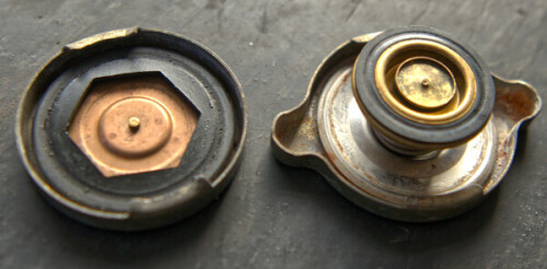 Rad and expansion tank caps